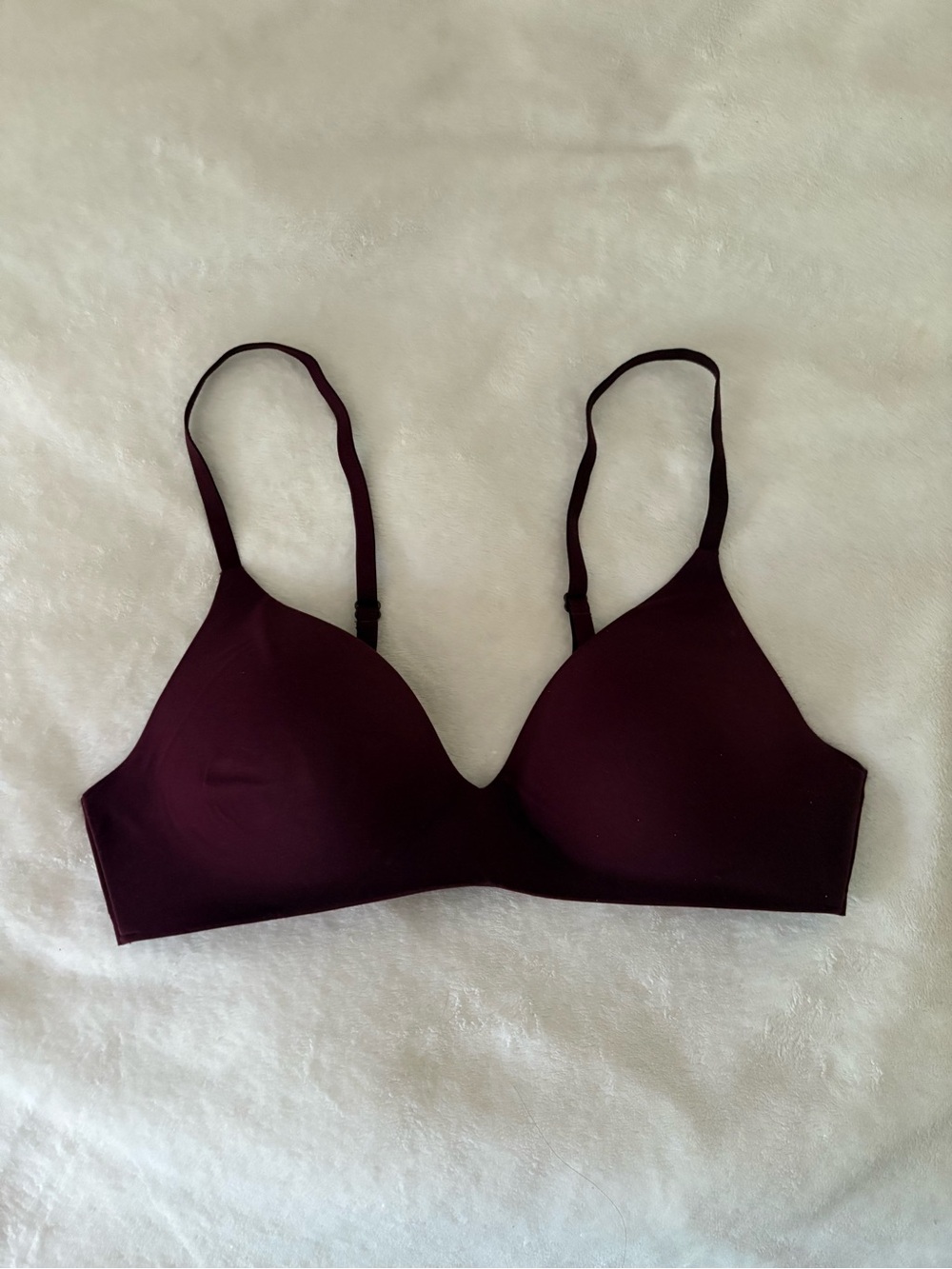 NEW PINK Victoria's Secret Marshmallow Push Up Wireless Bra